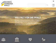 Tablet Screenshot of bv-pfalz.de